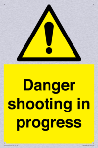 Danger shooting in progress